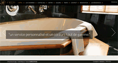 Desktop Screenshot of lhoteldebeaune.com